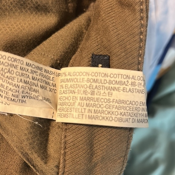 Massimo Dutti Brown Crop Pants 30 - Picture 10 of 10